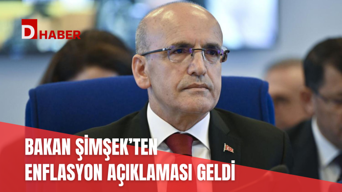 BAKAN ŞİMŞEK'TEN ENFLASYON AÇIKLAMASI